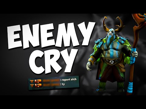 HOW TO MAKE ENEMY CRY WITH NATURE PROPHET ( DOTA 2 BROKEN GAME )