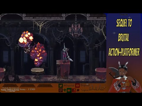 Vtuber trailer reaction to Blasphemous 2