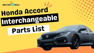 Swap These Honda Accord Parts Between Year Models