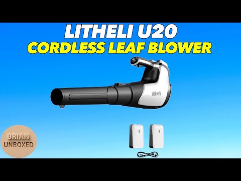 Litheli U20 Cordless Brushless Leaf Blower - Review