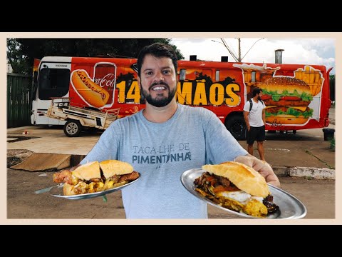 As melhores COMIDAS DE RUA 🔥 de BRASÍLIA | RIO4FUN