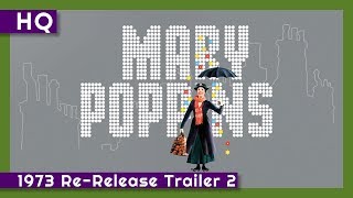 Mary Poppins (1964) 1973 Re-Release Trailer 2