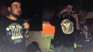 Siso Mc  Intro en directo con Libano Mc y El hombre del este en Sada parte 2