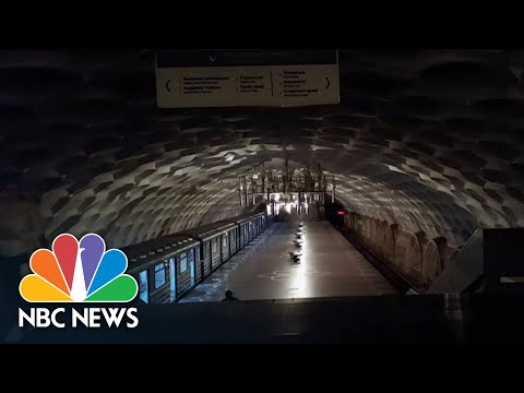 Subway In Ukraine's Kharkiv Loses Power After Russian Bombardment
