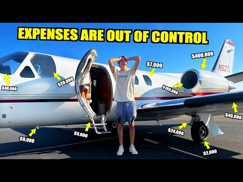 The OUTRAGEOUS Costs Of Owning a Private Jet... (Can We Still Afford It?)