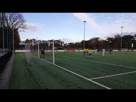 Doelpunt Max Sonnemans (SV Valkenswaard 0-2 SV Someren)