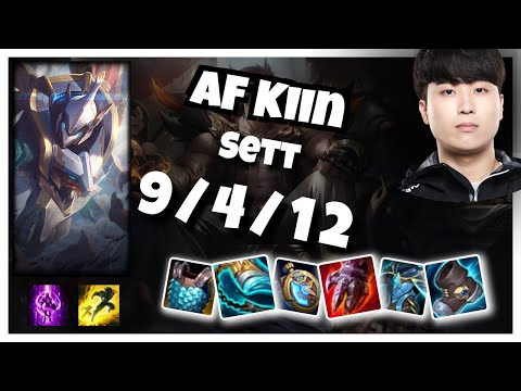 Sett vs Syndra AF Kiin MID (9/4/12) - v11.2