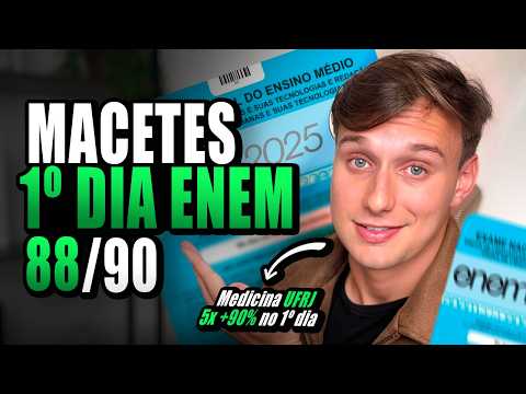 🔥 TIPS to ACE the 1st DAY of the ENEM exam: Languages ​​and Humanities (GET MANY CORRECT ANSWERS)