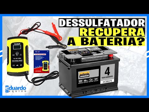 DESSULFATADOR para BATERIAS: Funciona, Vale a Pena Usar?