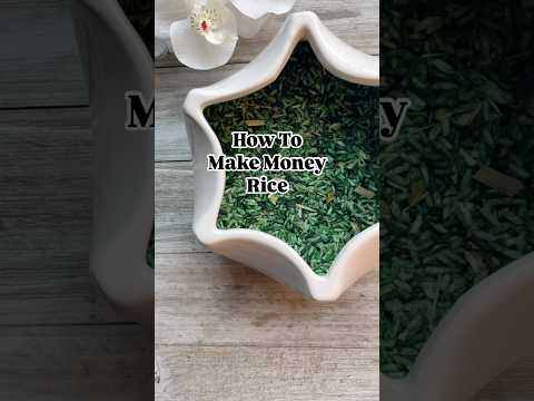 How To Make Money Rice #moneybowl #moneyrice #financialsuccess #wealth #moneyflow