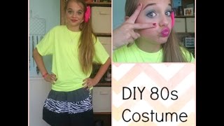 DIY 80s Halloween costume