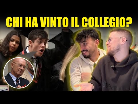 REAGIAMO FINALMENTE ALL’ULTIMA PUNTATA DEL COLLEGIO - ECCO CHI HA VINTO E DADDA SCOPPIA IN LACRIME!