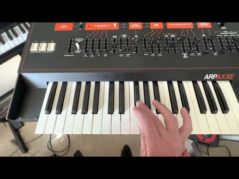ARP Axxe Keyboard Demo