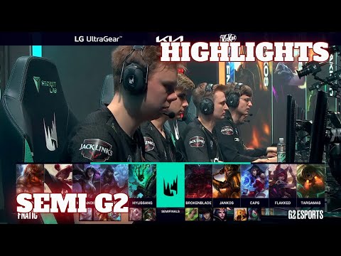 FNC vs G2 - Game 2 Highlights | Semi Finals LEC 2022 Spring Playoffs | Fnatic vs G2 Esports G-2