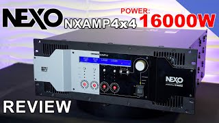 Amply Công Suất Lớn Nhất | NEXO NXAMP 4x4 | Power 16000W | Kích thước 4U