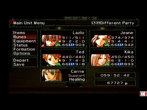 Suikoden 4 Walkthrough Part 58 - Chapter 11 - Quick Party Leveling Guide