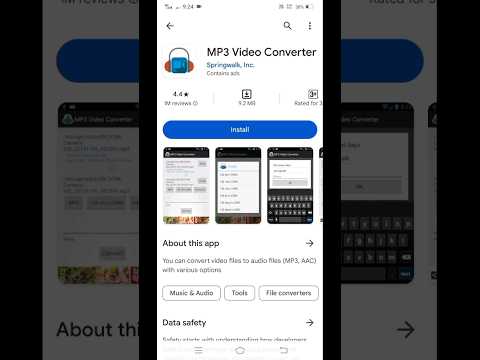 Best Video To MP3 Converter app for Android