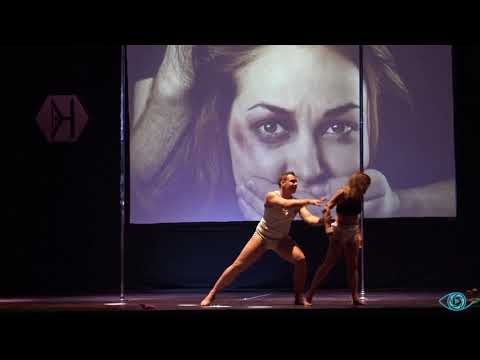 XAVIER ESTRAGUES & ELISENDA GOMEZ POLE ART ITALY 2019 DOUBLE ELITE WINNERS