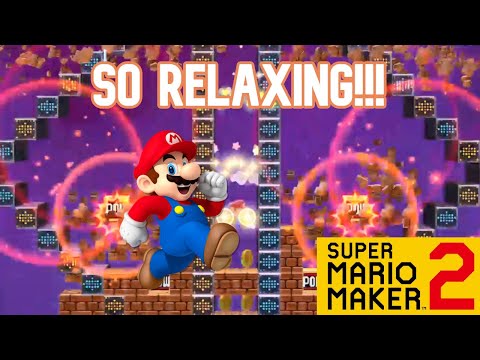 ASMR compilation in super mario maker 2??!!
