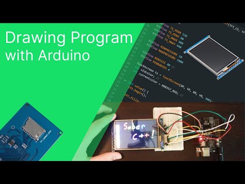 How to Use Arduino Touchscreen for COLOR DRAWING!