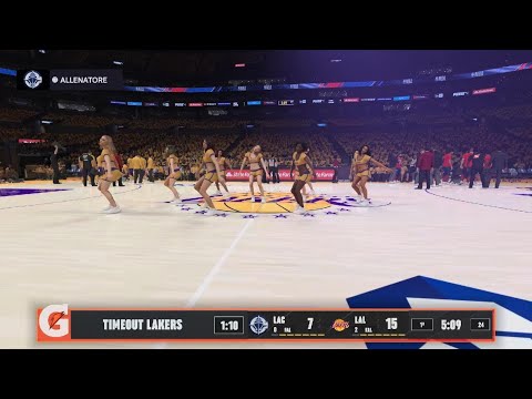 Playoff 1 turno West Clippers@Lakers