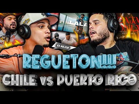 REACCION a REGUETÓN de CHILE (vs) PUERTO RICO!!! ¿cual es mejor?