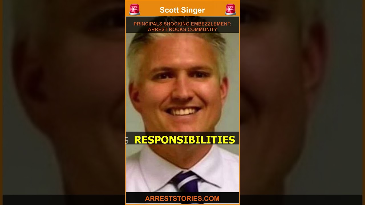 PRINCIPALS SHOCKING EMBEZZLEMENT: ARREST ROCKS COMMUNITY