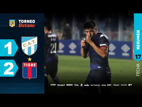 ATLÉTICO TUCUMÁN 1 - 2 TIGRE I Resumen del partido | #TorneoBetano 2024