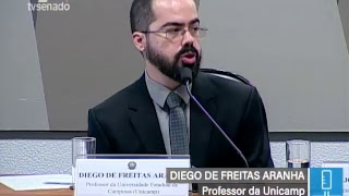 Felipe Gimenez na CCJ do Senado