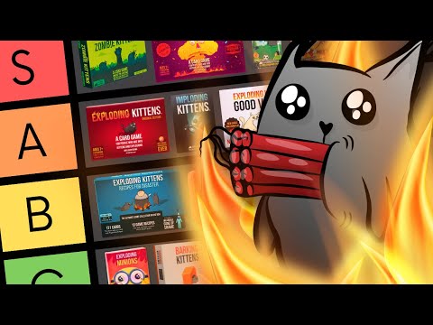 Ranking EVERYTHING Exploding Kittens!