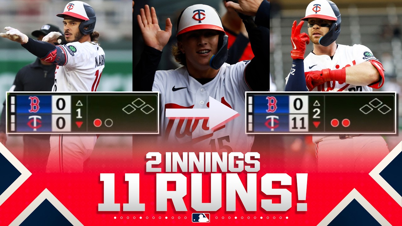 WHAT A START! Twins score 11 RUNS in the first TWO INNINGS! 😯🔥 (Ft. Caratini, Kreidler, more!)