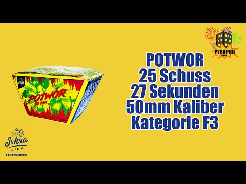 ISKRA LINE - POTWOR - 25 Schuss - 50mm - F3 - 2024/25 - 4K