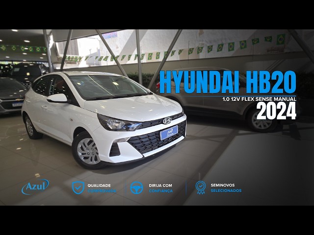 Vídeo HYUNDAI HB20 1.0 12V FLEX SENSE MANUAL