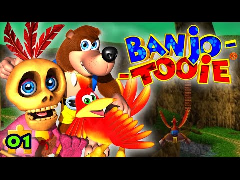 Let's Play and Voice Banjo-Tooie Episode 1: Opening Cutscene, Jinjo Village, and Jiggywiggy!