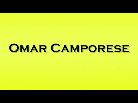 Pronunciation of Omar Camporese
