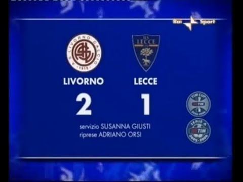2005-06 (1a - 27-08-2005) Livorno-Lecce 2-1 Servizio SabatoSprint Rai2