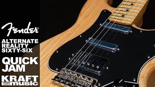 Video thumbnail for Fender Alternate Reality Sixty Six - Quick Jam by Kraft Music