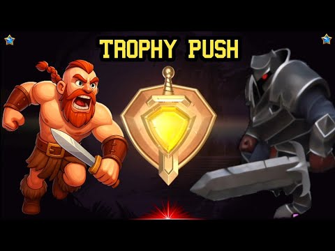 Ultimate Trophy Pushing to Grand Master 1 🔥 Castle Crush 