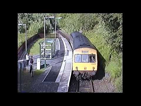 Cab ride on Conwy Valley line with 101s & Llanrwst Box May 1994 & May 2000