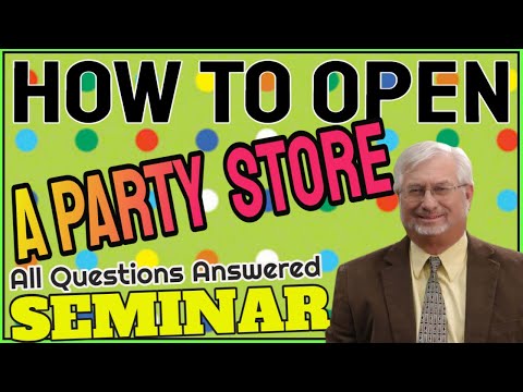 , title : 'How To Open A Party Store, Industry Insider Explains with Live Q&A'