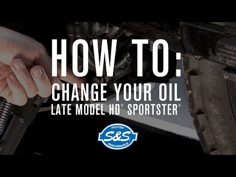 S&S Cycle - How To Change your Oil - Late model HD® Sportster®