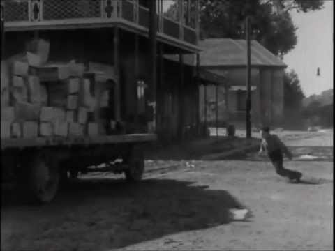 Storm sequence from "Steamboat Bill Jr."