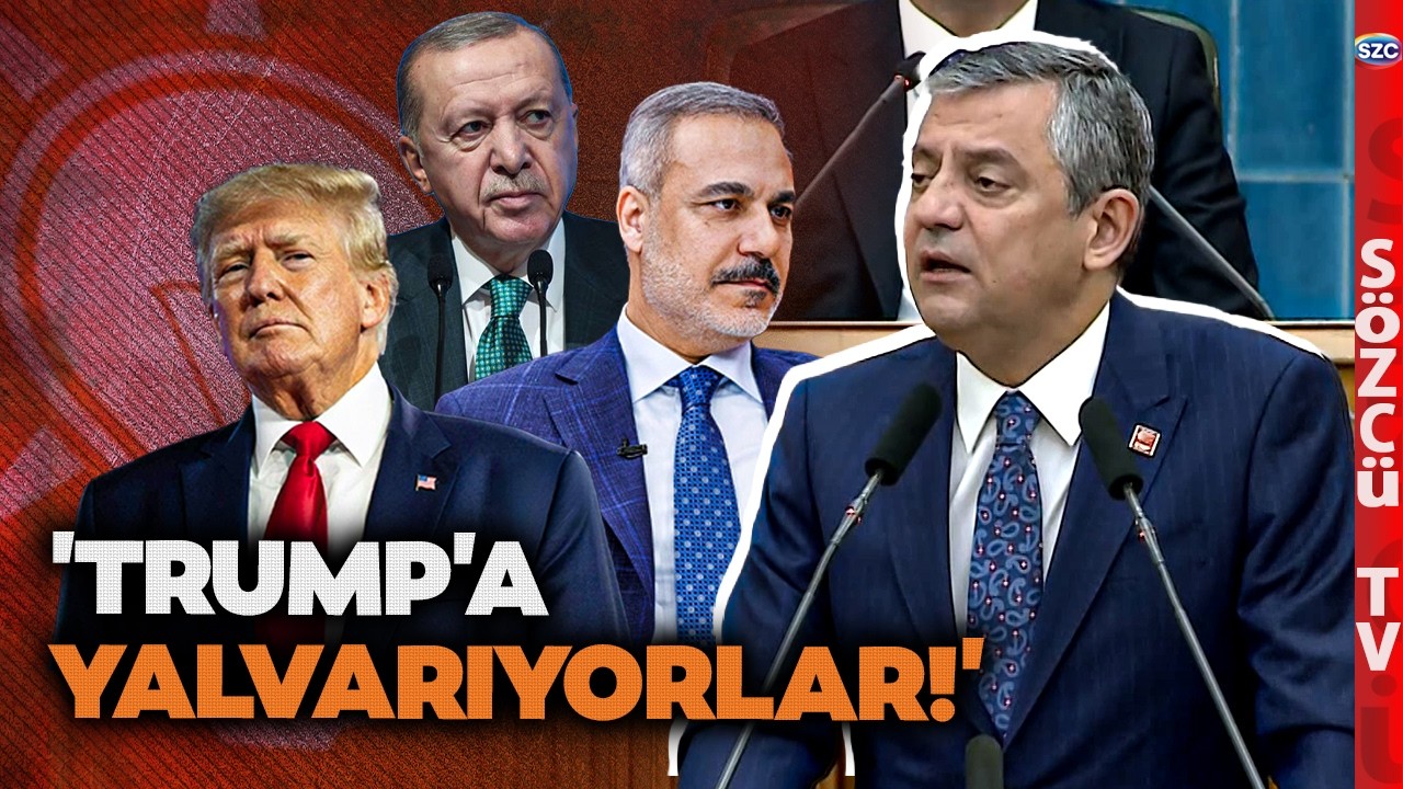 Ankara'da Şoke Eden İddia! 'ERDOĞAN TRUMP'A MUHTAÇ!' Özgür Özel'in Sözleri AKP'yi Kızdıracak!