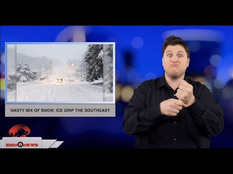 Nasty mix of snow, ice grip the southeast (ASL - 12.9.18)