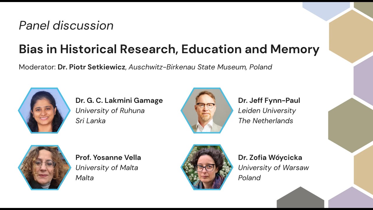 Panel 2: Bias in Historical Research, Education and Memory