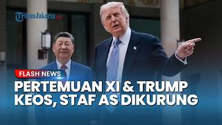 Di Balik Pertemuan Trump dan Xi Jinping di Kuil Sorga, Delegasi AS Sebut Kekacauan Total