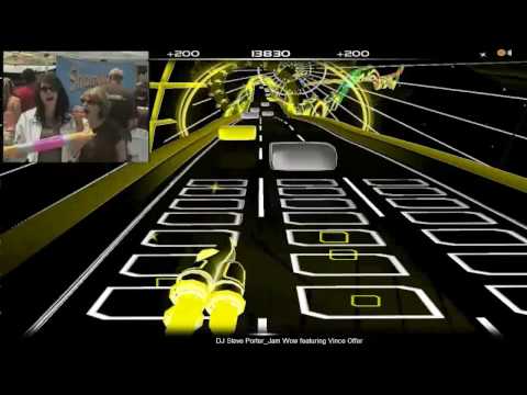 "Jam Wow featuring Vince Offer" (Steve Porter's Sham Wow remix) on Audiosurf