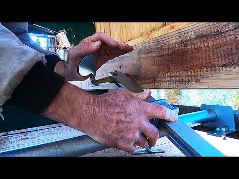 Replacing Screw Clamps with a Quick Clamp on my Woodland Mills HM122 Sawmill