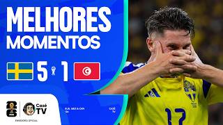 MELHORES MOMENTOS: SUÉCIA 5 X 1 TUNÍSIA | COPA DO MUNDO FIFA™ 2026 | 1ª RODADA | FASE DE GRUPOS