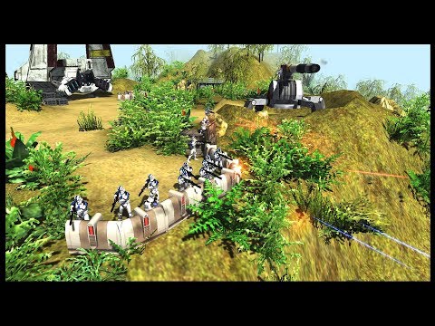 CLONE TROOPER TOWER DEFENSE ~ Battle of Yavin IV - Men of War: Star Wars Mod